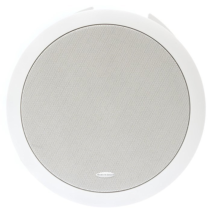 MartinLogan ML-80 Round In-Ceiling speaker, pair (Paintable White) N5