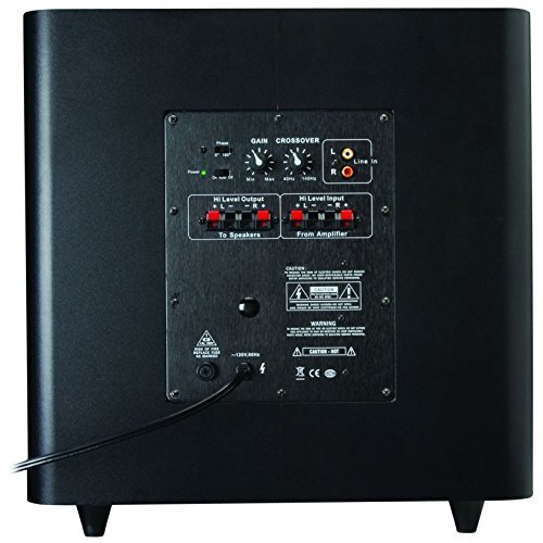 Dayton Audio SUB-1200 12-Inch 120 Watt Powered Subwoofer (Black) N2