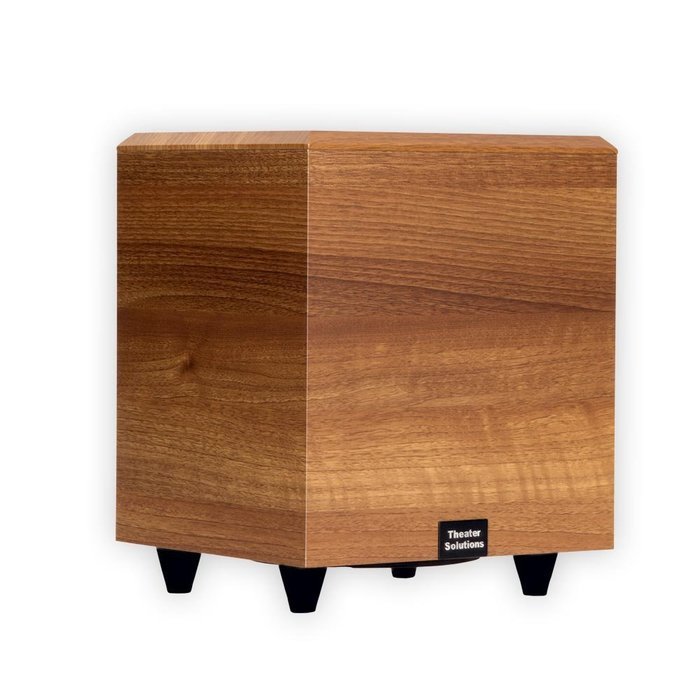 Theater Solutions SUB6DM Down Firing Subwoofer (Mahogany) N4