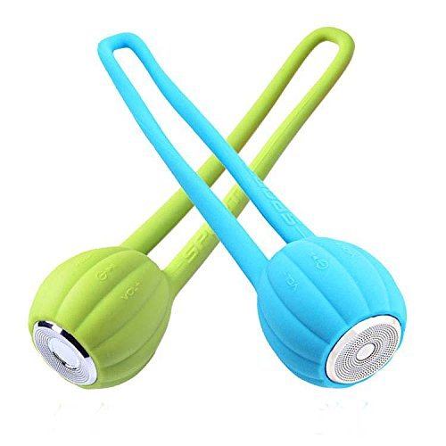 SNEED-Big eye movement waterproof Bluetooth speaker mini multifunction IPX4 , blue