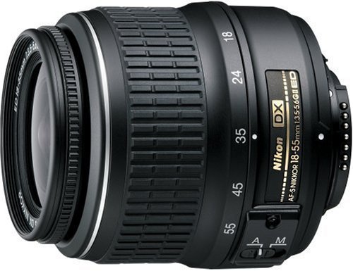Nikon 18-55mm F/3.5-5.6g Ed Af-s Dxii Zoom Nikon Lens (Black)