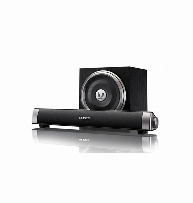 Royche MUSES MIDAS 2.1 Channel Soundbar and MDF Wood Woofer Speaker XFR Technology