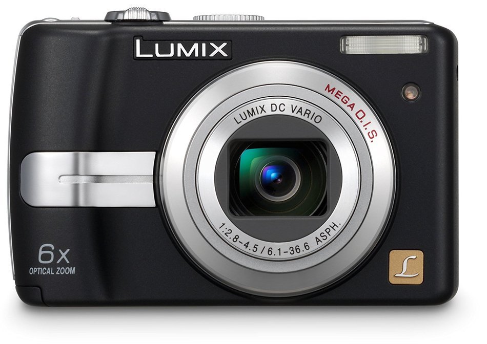 Panasonic Lumix DMC-LZ7K 7.2MP Digital Camera with 6x Image Stabilized Zoom (Black) (OLD MODEL) N9