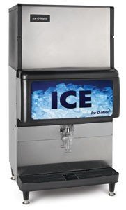 Ice-O-Matic ICE0500FA-IOD200 600 lb 30" Air-Cooled Full Cube Ice Machine w/ Ice Dispenser