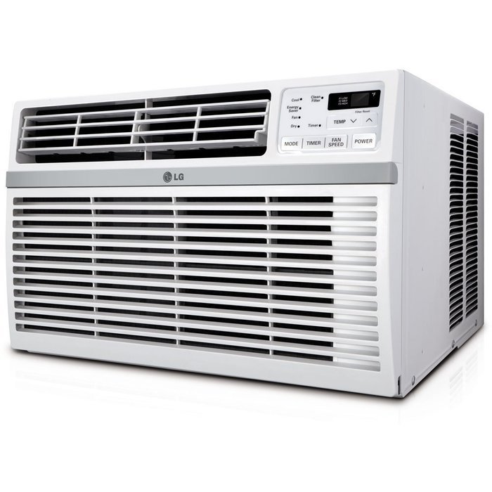 18,000 BTU 230V Window-Mounted Air Conditioner with Remote Control