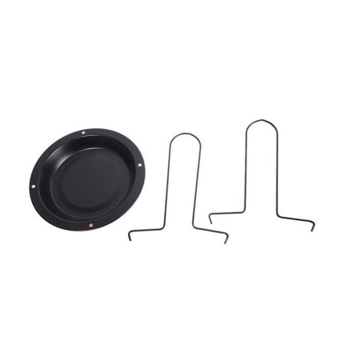 Gabkey Steel Upright Chicken Roaster Rack With Bowl Tin Non-stick Cooking Tools Baking Pan Barbecue Grilling BBQ... N4