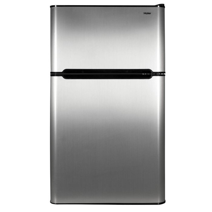 Haier HC31TG42SV 3.2 cu. ft. Top Mount Refrigerator/Freezer, Stainless Steel