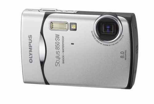 Olympus Stylus 850SW 8MP Digital Camera with 3x Optical Zoom (Yellow ...