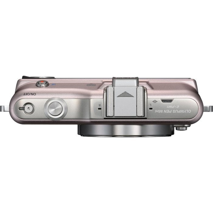 Olympus PEN E-PM1 12.3MP Interchangeable Camera with CMOS Sensor, 3-inch LCD and 14-42mm II Lens (Black) (Old... N5