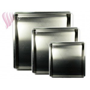Square Cake Pan Set 6"-9"-12"