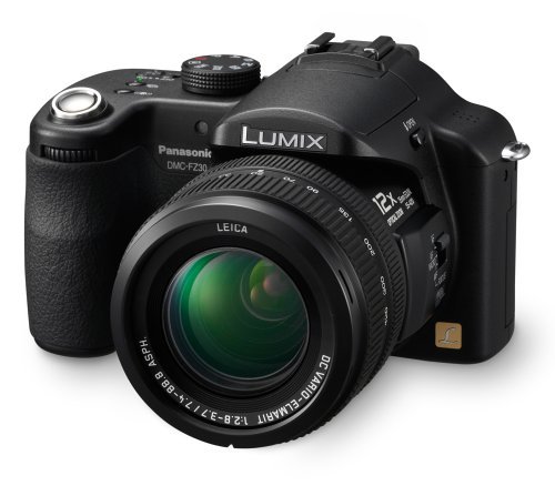 Panasonic Lumix DMC-FZ30K 8MP Digital Camera with 12x Image Stabilized Optical Zoom (Black) (OLD MODEL) N7