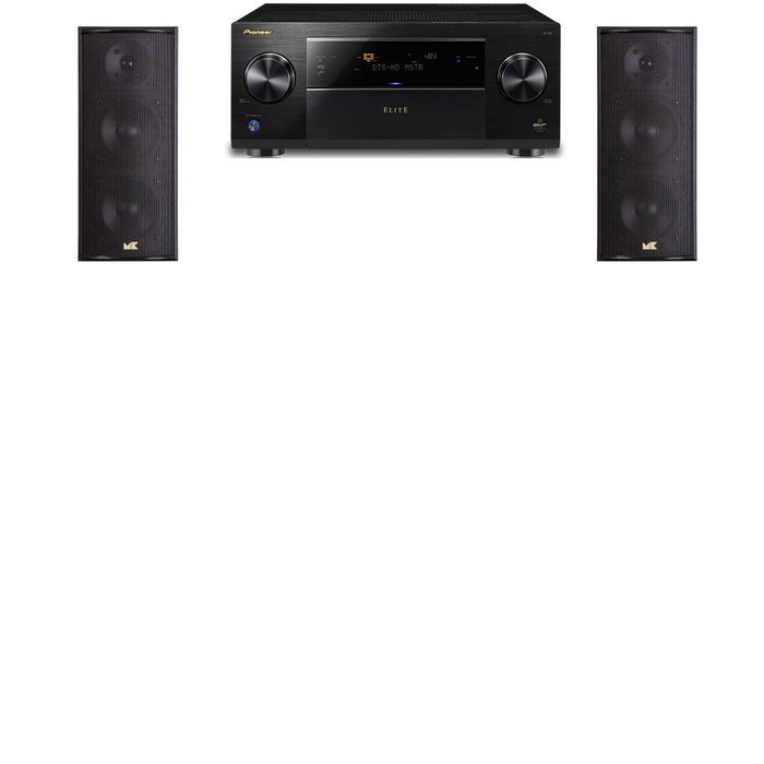 M&K Sound LCR750 Loudspeaker 2.0 Pioneer Elite SC-89
