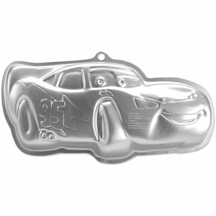 WMU - Novelty Cake Pan-Lightning McQueen 13.75"X6.25"X2.