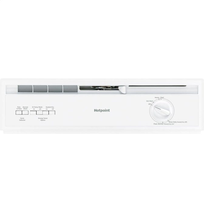 24" 62 dBA Built-In Dishwasher Finish: White