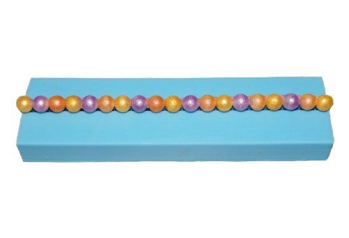 NY CAKE Silicone Bead Maker, Pearls 19 Cavities 8 Mm