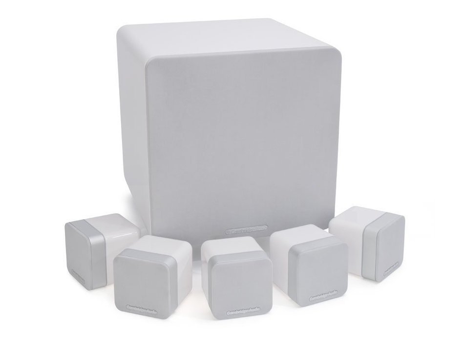 Cambridge Audio &ndash; Minx S215 v2 &ndash; 5.1 Home Cinema System &ndash; High Gloss White