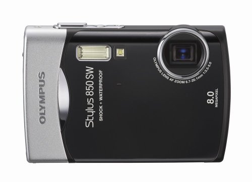 Olympus Stylus 850SW 8MP Digital Camera with 3x Optical Zoom (Yellow) N16
