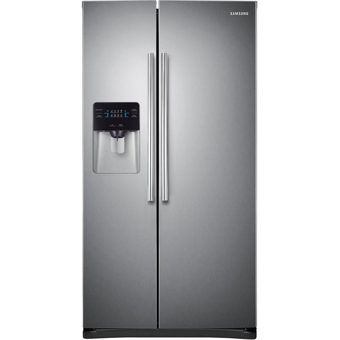 Samsung RS25H5000SR Energy Star 24.5 Cu. Ft. Side-by-Side Refrigerator/Freezer with External Filtered Water/Ice... N2