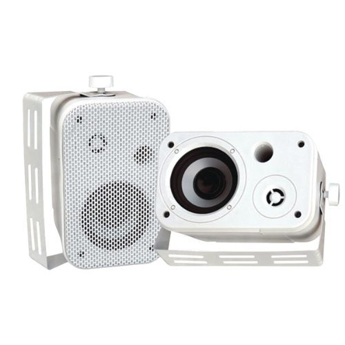 PYLE PRO PDWR30W 3.5" Indoor/Outdoor Waterproof Speakers (White)