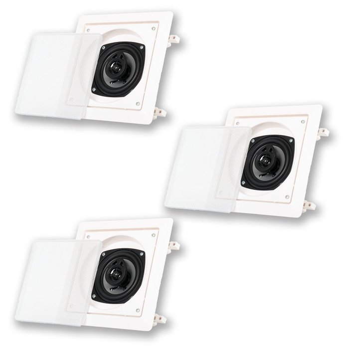 Acoustic Audio CS-I42S In Wall / Ceiling 3 Speaker Set Home 450 Watts CS-I42S-3S