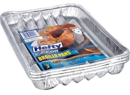 3PK 9x6.25 Broiler Pan