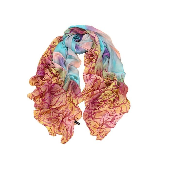 Banggood Casual Chiffon Printing Gradient Women's Scarves hot