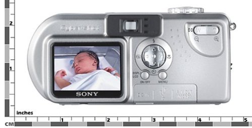 Sony DSCP9 Cyber-shot 4MP Digital Camera w/ 3x Optical Zoom N5