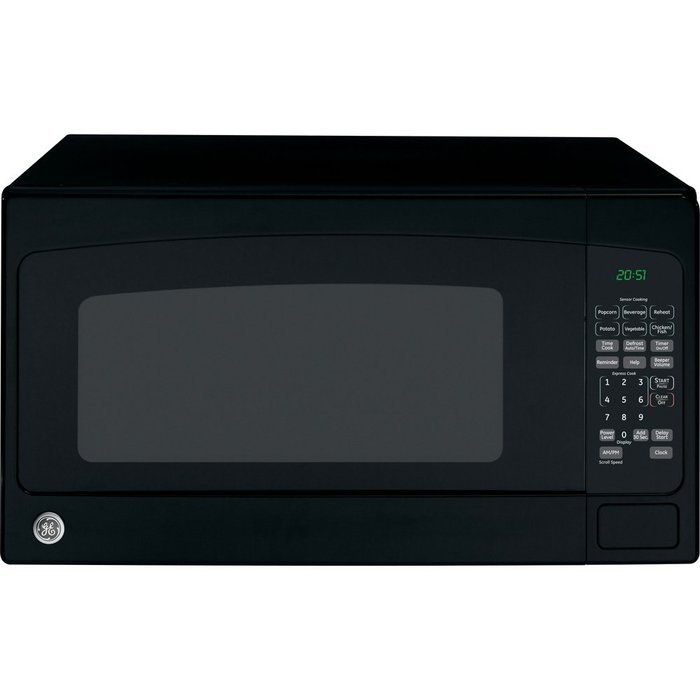 GE JES2051DNBB 2.0 Cu. Ft. Black Countertop Microwave N3