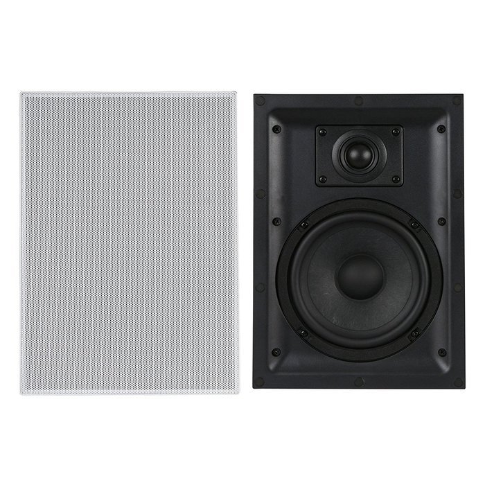 DLS IW 2.6 2-Way 4 Ohm 6.5" 90W In Wall Hi-Fi Home Theater Speaker System (pair)