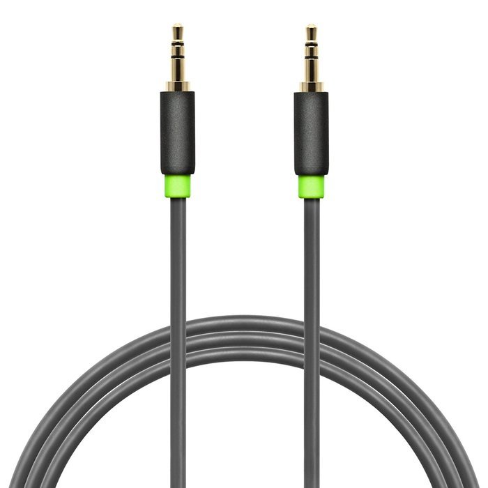 Aurum Cables Male to Male 3.5mm Universal Gold Plated Auxiliary Audio Stereo Cable for iPhone, iPad, iPod, Kindle... N25