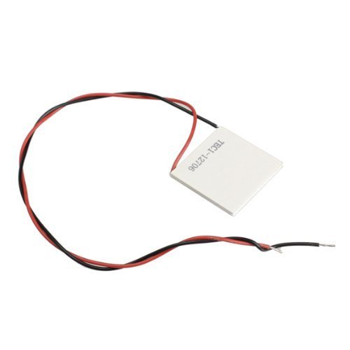 CJRSLRB&reg; TEC1-12706 Thermoelectric Cooler Heat Sink Cooling Peltier 12V 5.8A Qcmax 58-65W 40mm x 40mm x 3.8mm N2