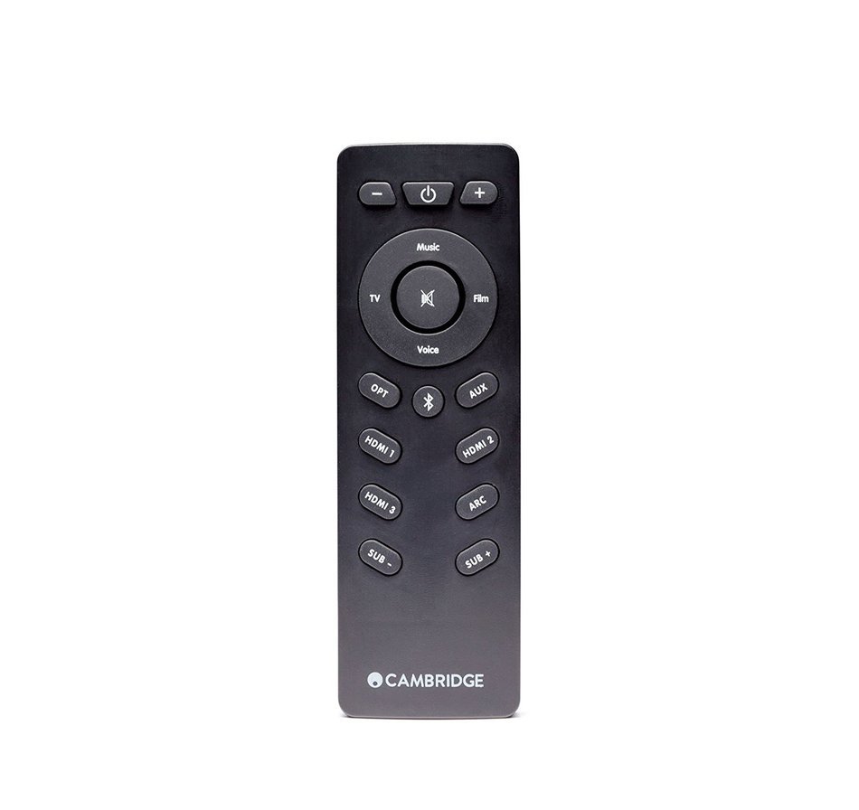 Cambridge TVB2 Bluetooth TV Soundbar and Wireless Subwoofer with NFC Pairing N2