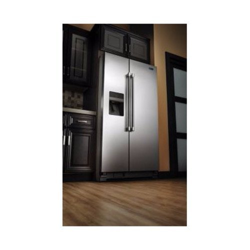 Refrigerator Whirlpool French Door 25 cu ft Stainless Steel Kitchen Appliance N2