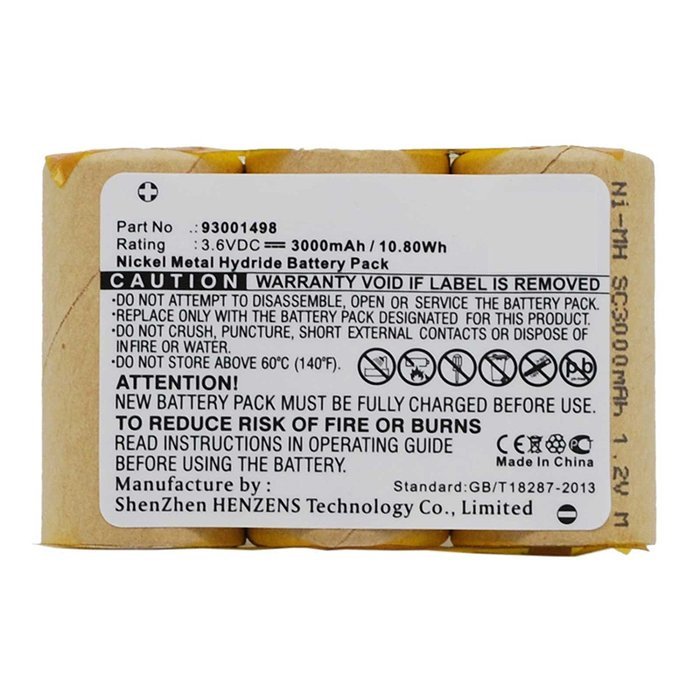 Fresh New EBVB-183 NiMH 3.6V 3000mAh Vacuum Battery Fits HOOVER S1120 Vacuums. Replaces HOOVER 93001498 Batteries... N2