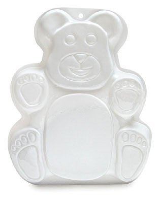 Pantastic Teddy Bear Plastic Cake Baking/Microwave Pan
