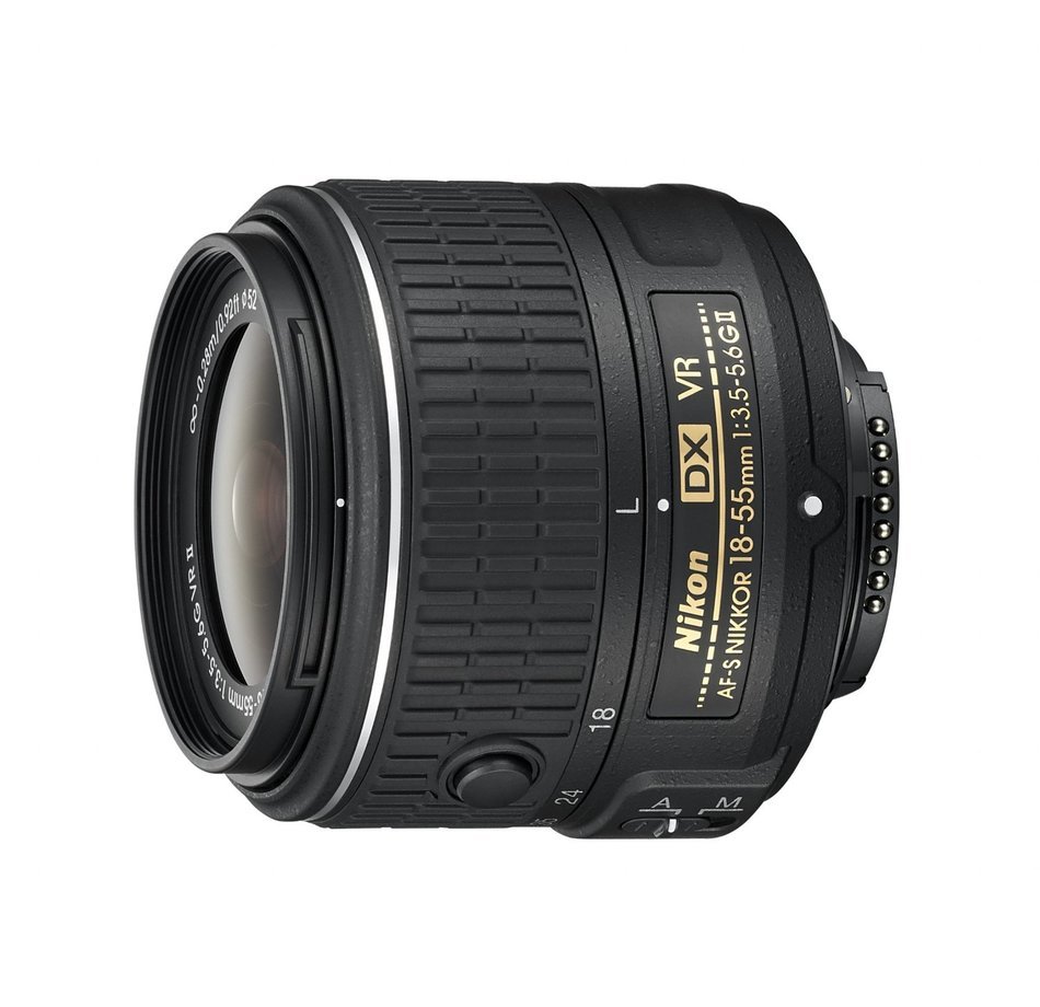 Nikon D5200 Digital SLR with 18-55mm VR II Compact Lens Kit - Black (24.1 MP) 3.0 inch LCD N4