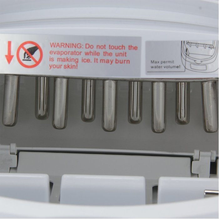 Della Portable High Capacity Household Ice Maker w/LCD Display Yield Up To 26 Pounds of Ice Daily- 3 Cube Sizes... N7