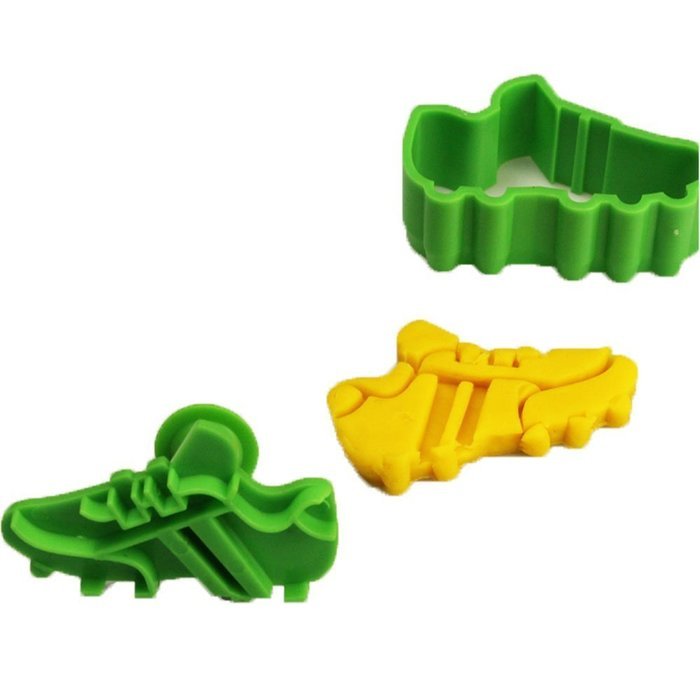 Goldenchildhood Soccer shoes Cookie cutters 3D Soccer shoes cookie cutters Set of 22 Soccer shoes cookie cutters N3