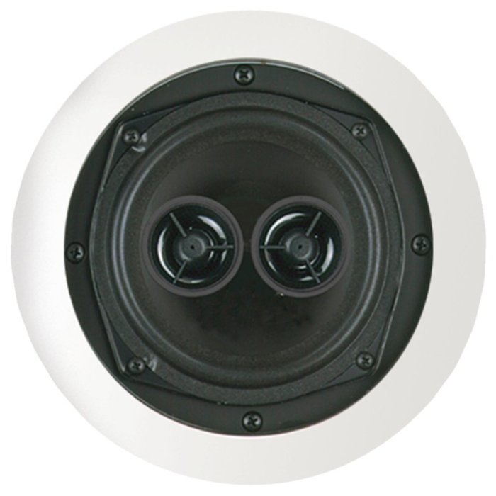BIC America MSR5D Ceiling Speaker 5.25 W/Dual Voice Coils & Twin Tweeters Consumer Electronics