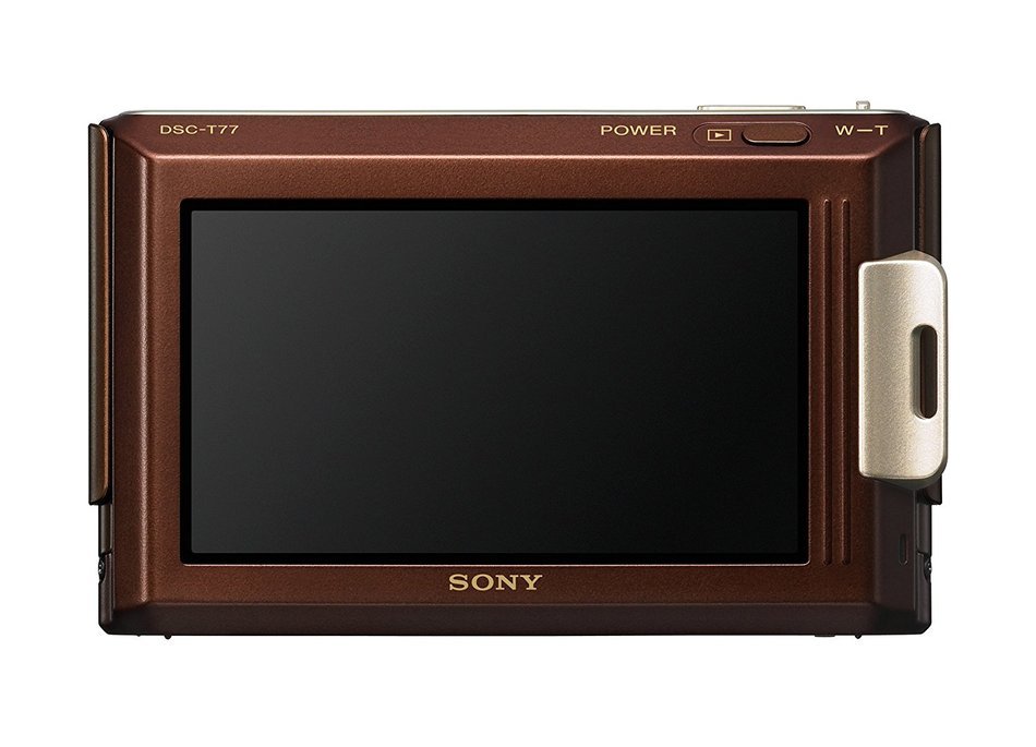 Sony Cybershot DSC-T77 10MP Digital Camera with 4x Optical Zoom with Super Steady Shot Image Stabilization (Pink) N23