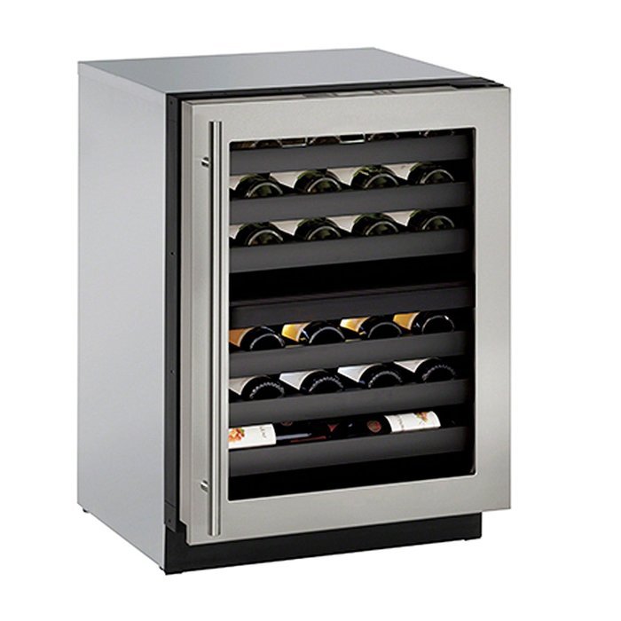 U-Line (U-3024ZWCS-01A) - 43-Bottle Wine Captain - Left Hinge