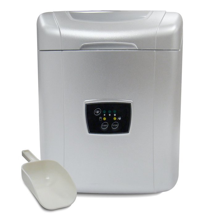 Vinotemp Portable Ice Maker, Silver