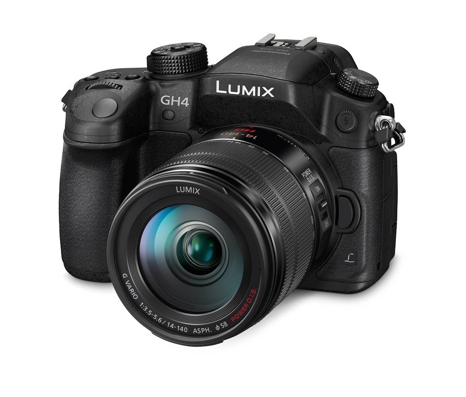 Panasonic DMC-GH4 Mirrorless Micro Four Thirds Digital Camera with Lumix G Vario 14-140mm Lens N4