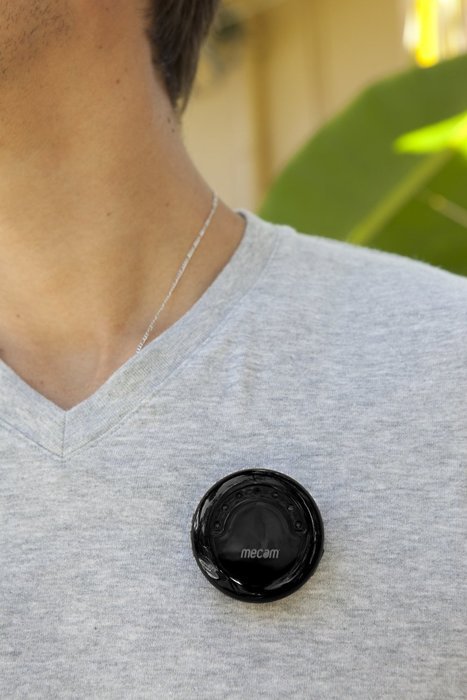 MeCam Classic - Mini wearable Video Camera - Black