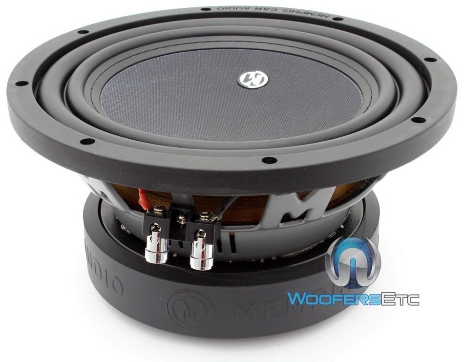 15-MCR10D4 - Memphis 10" 300 Watts RMS Dual 4-Ohm Subwoofer N5