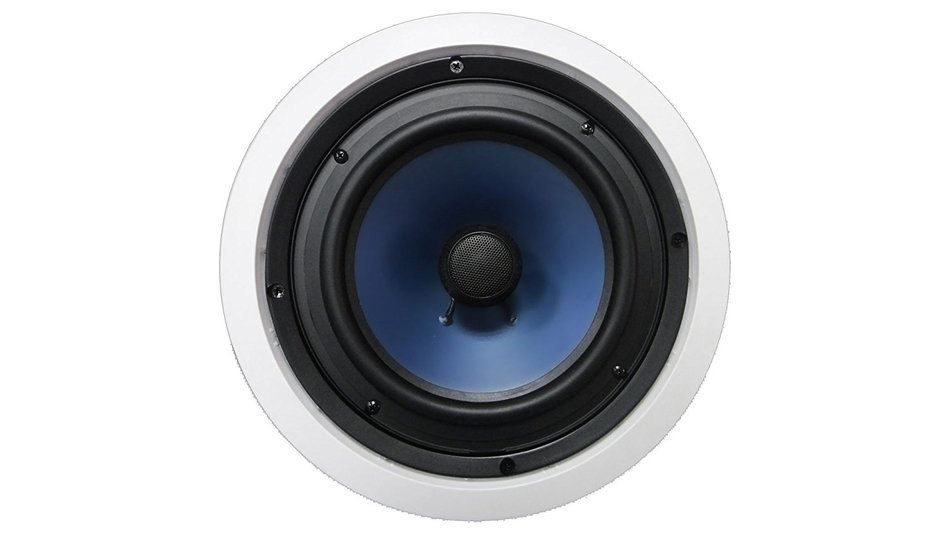 82W Silver Ticket In-Wall In-Ceiling Speaker with Pivoting Tweeter (8 Inch in-wall) N9
