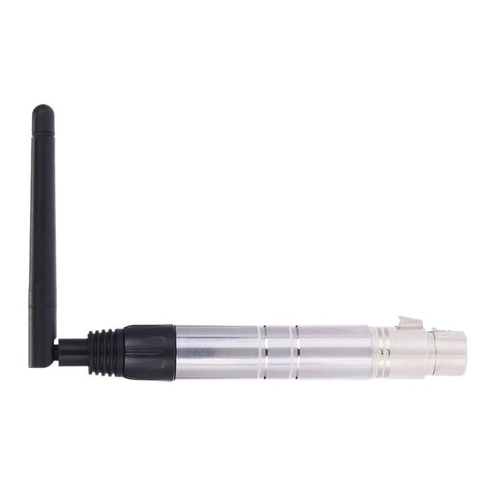 Docooler 23DBM High Power 1000M Ultra Long Distance 2.4G ISM DMX512 Wireless Female XLR Receiver Lighting Controller... N2