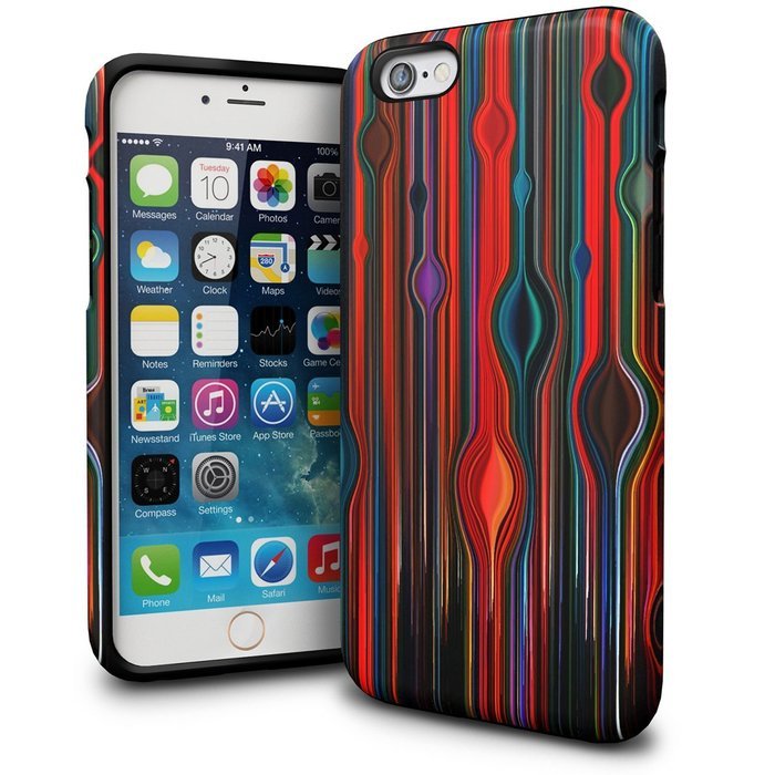iPhone 6S Case, ZEBEC iPhone 6 Designer Pattern case [Shockproof]-[Dual Layer] Protective Slim Dual Hard Case... N16