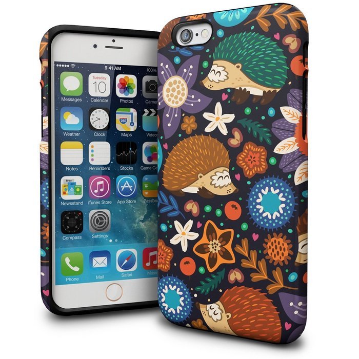 iPhone 6S Case, ZEBEC iPhone 6 Designer Pattern case [Shockproof]-[Dual Layer] Protective Slim Dual Hard Case... N20