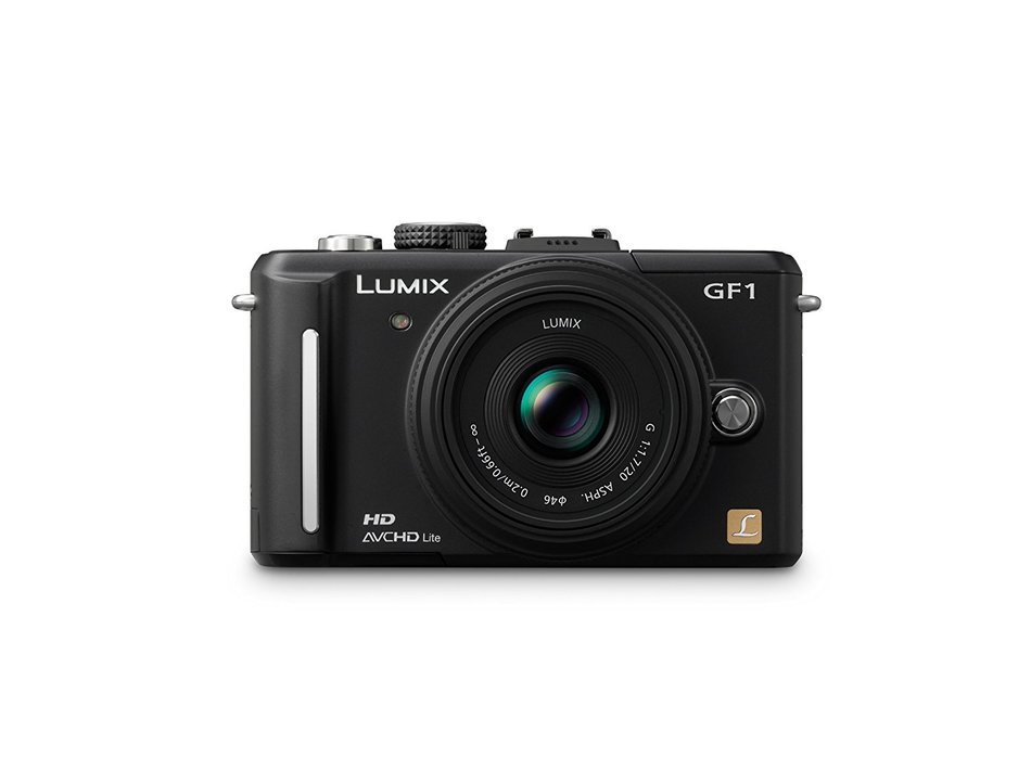 Panasonic Lumix DMC-GF1 12.1MP Micro Four-Thirds Interchangeable Lens Digital Camera with LUMIX G 20mm f/1.7 Aspherical... N6